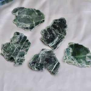 Rare Green Mica Slices