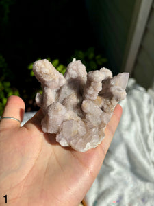 Lavender Spirit Quartz Castles