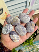 Load image into Gallery viewer, 💖 Opalized Purple Fluorite Palms
