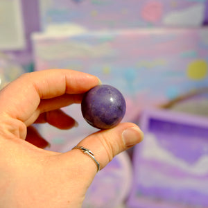 Purple Aventurine Spheres