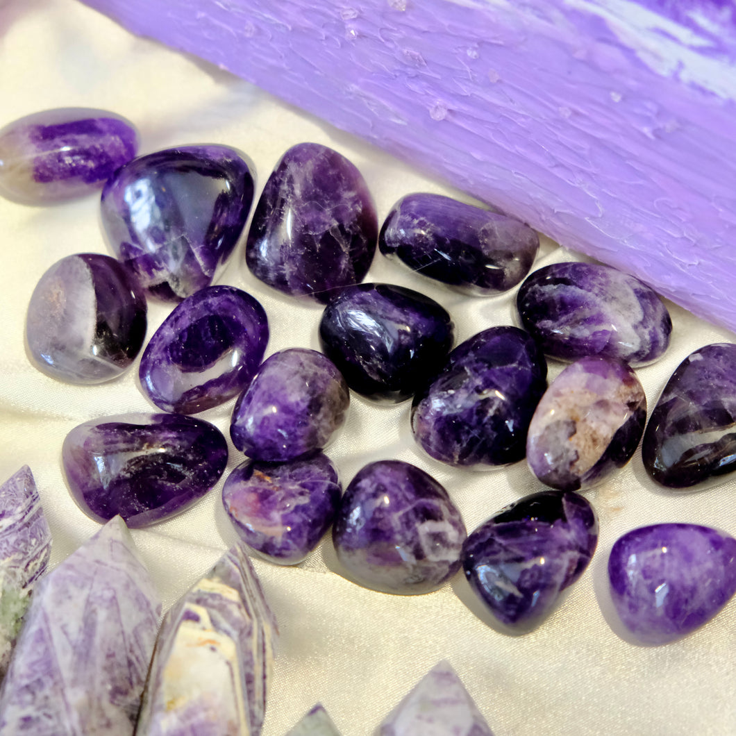 Juicy Purple Amethyst Tumbles