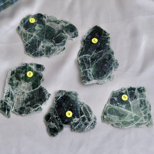 Rare Green Mica Slices