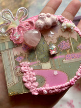 Load image into Gallery viewer, Secret Garden Dream Wall Round ✨ Mixed Media Faery Decor 🌸💗
