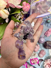 Load image into Gallery viewer, Cosmic Crystal Goodie Bag ✨ Amethyst, Fluorite, Lepidolite &amp; Quartz
