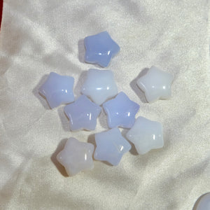 Blue Chalcedony Mini Stars