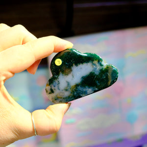 Moss Agate Clouds- You choose