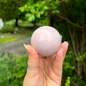 Pink Mookaite Sphere