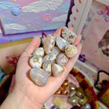 Load image into Gallery viewer, Flower Agate Tumbled Stone ✨ Growth &amp; Dream Manifestation Crystal
