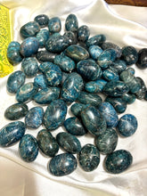 Load image into Gallery viewer, 💎 Blue Apatite Tumbles (Wholesale 1kg Bag)
