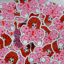 Load image into Gallery viewer, Sweet Heart Clown Girl Stickers
