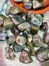 Load image into Gallery viewer, Earthy Moss Agate Tumbles
