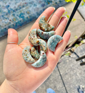 Mosaic Amazonite Moon