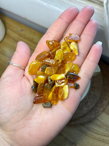 Baltic Amber Chips- 2 grams