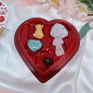 Crystal Heart Boxes- Dog