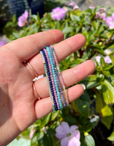 Faceted Crystal Bracelets