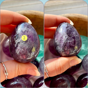 Fluorite Easter Eggs