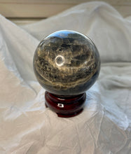 Load image into Gallery viewer, Black Moonstone Sphere #2
