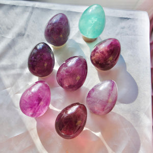 Fluorite Easter Eggs