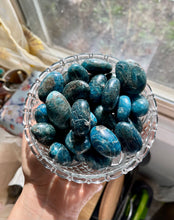 Load image into Gallery viewer, Blue Apatite Tumbles
