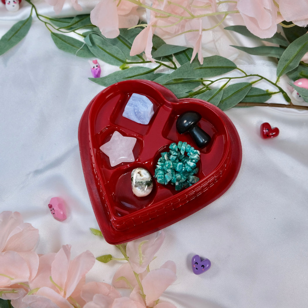 Sweet Heart Crystal Boxes