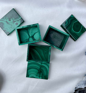 Malachite Boxes From The Congo
