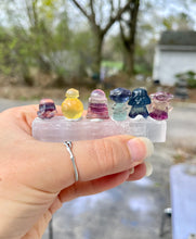 Load image into Gallery viewer, Fluorite Mini Carvings

