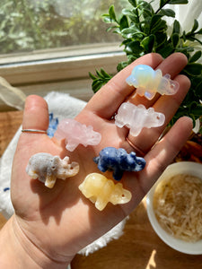 Crystal Elephants