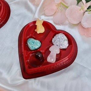 Crystal Heart Boxes- Dog