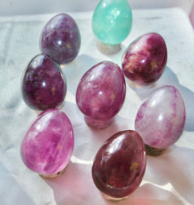 Fluorite Easter Eggs