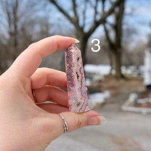 Rhodochrosite Towers