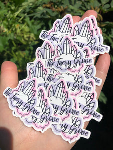 The Faery Grove Logo Stickers