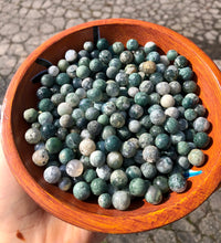 Load image into Gallery viewer, Moss Agate Tiny Spheres
