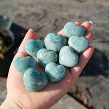 Load image into Gallery viewer, Amazonite Small Hearts
