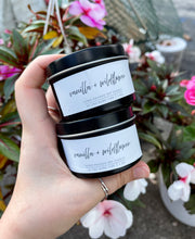 Load image into Gallery viewer, Vanilla + Wildflower Soy Candles (4oz)
