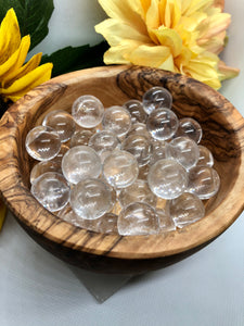 Mini Clear Quartz Spheres